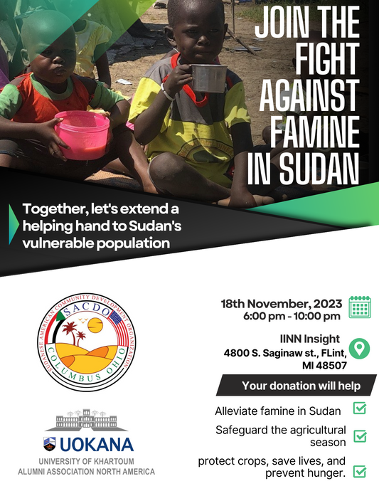 Dine for Sudan: A Fundraiser for War-Affected Sudan